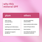 Plum Oat & Ceramide Complex 100% Mineral Sunscreen SPF 50 PA+++ | Grocsy