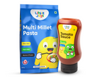 Little Joys Tomato Sauce Squeeze + Macaroni Pasta Combo | Grocsy