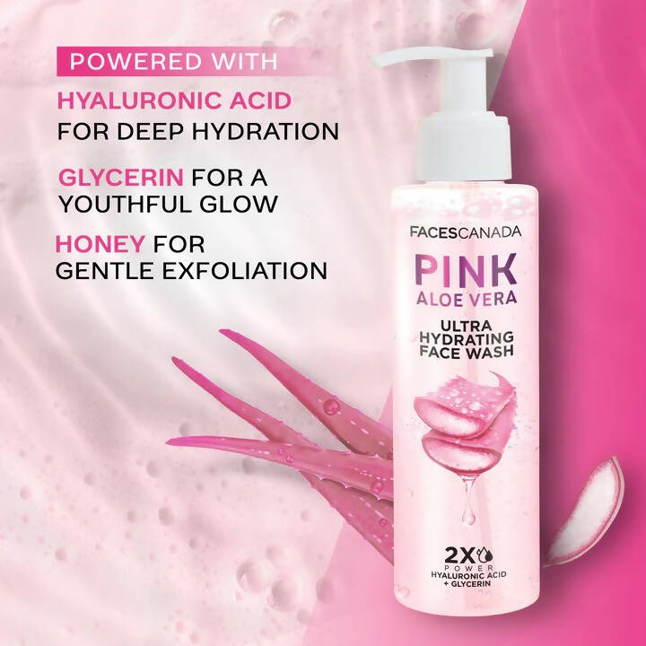 Faces Canada Pink Aloe Vera Ultra Hydrating Face Wash | Grocsy