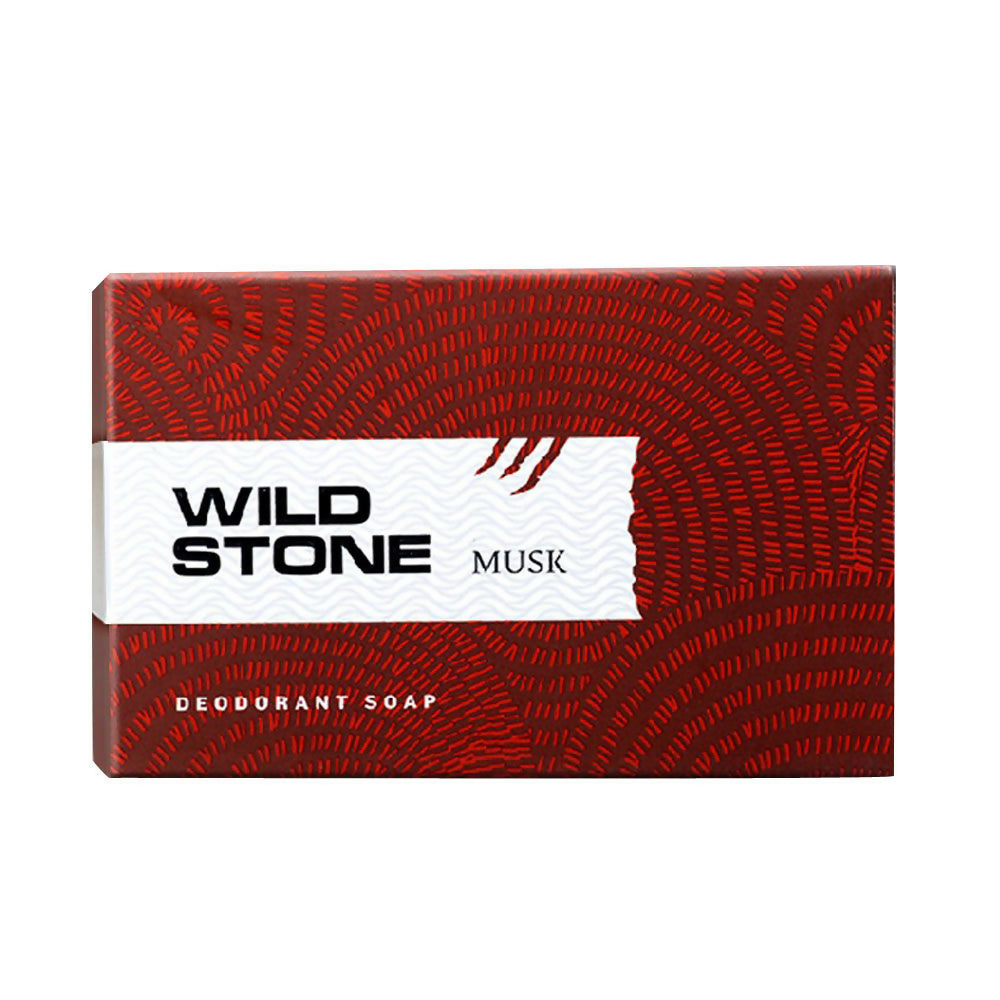 Wild Stone Musk Deodorant Soap for Men | Grocsy