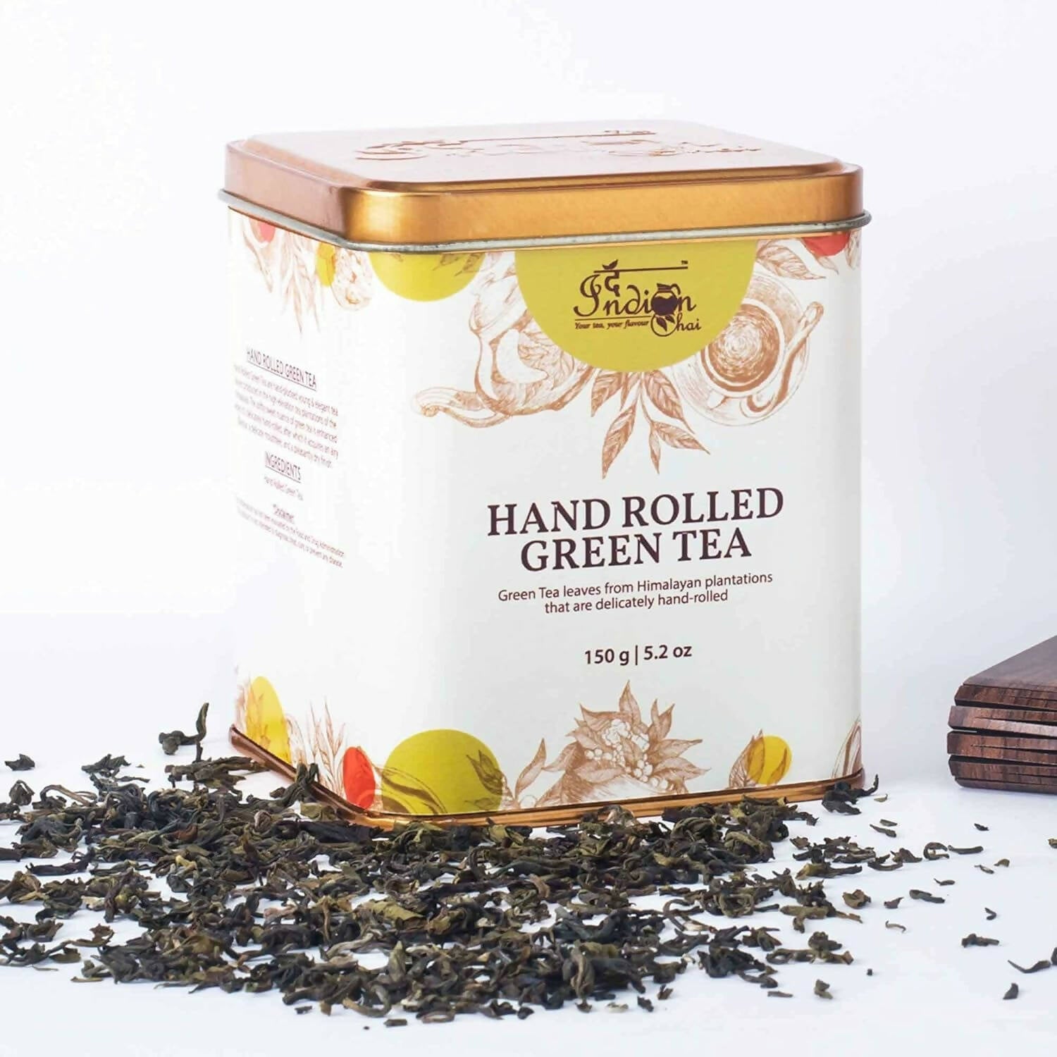 The Indian Chai - Hand Rolled Green Tea | Grocsy