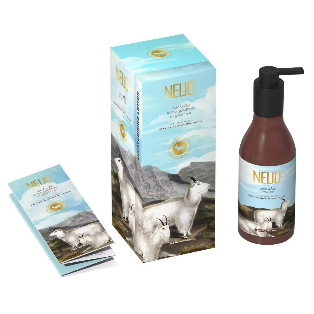Neud Goat Milk Premium Moisturizing Body Lotion | Grocsy