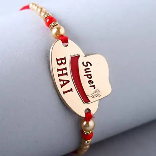 Super Bhai Rakhi & Bodybuilder Bhai Chocolate Sleeve | Grocsy