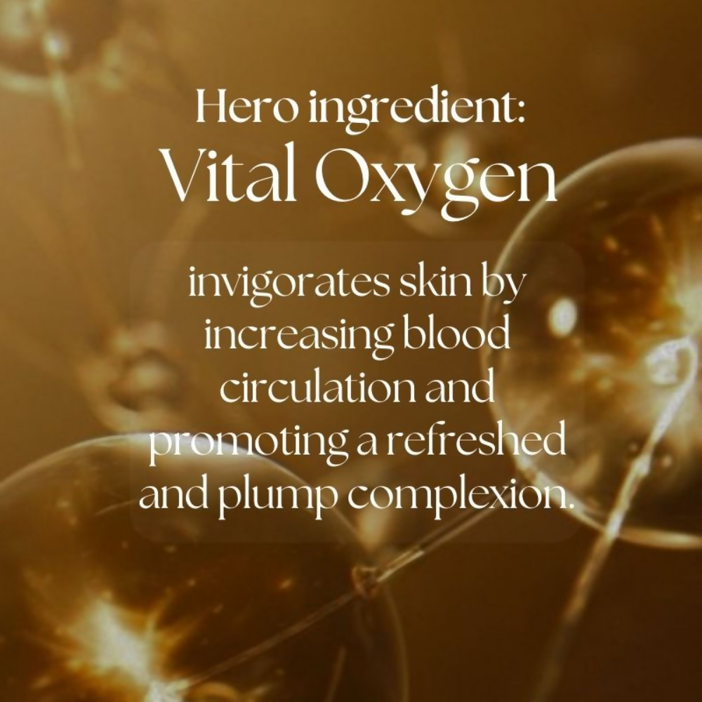 BiE O2wow Oxygenating & Firming Mask With Oxygen Vital For Brightening Skin | Grocsy