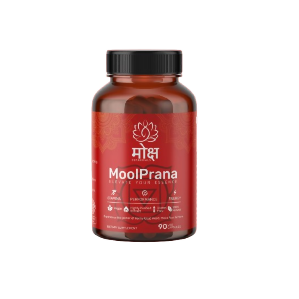 Moksha Botanicals Moolprana Capsules | Grocsy
