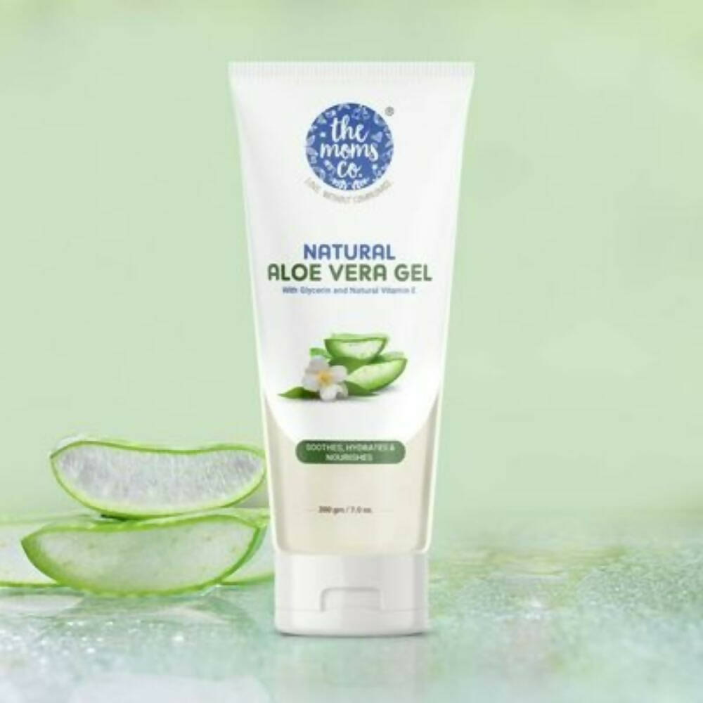 The Moms Co Natural Aloe Vera Gel | Grocsy
