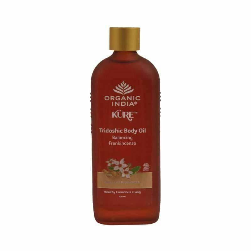 Organic India Tridoshic Body Oil Balancing Frankincense | Grocsy