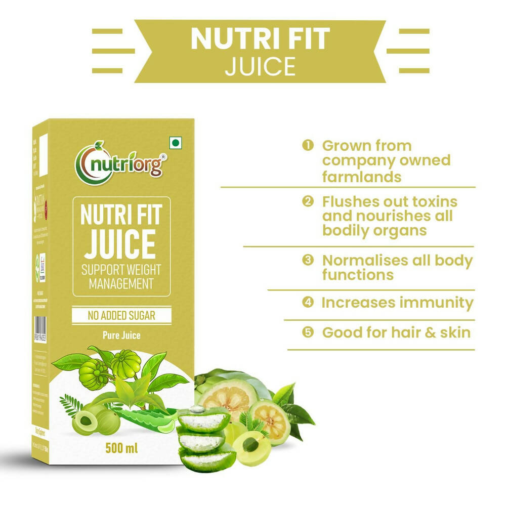Nutriorg Nutri Fit Juice | Grocsy