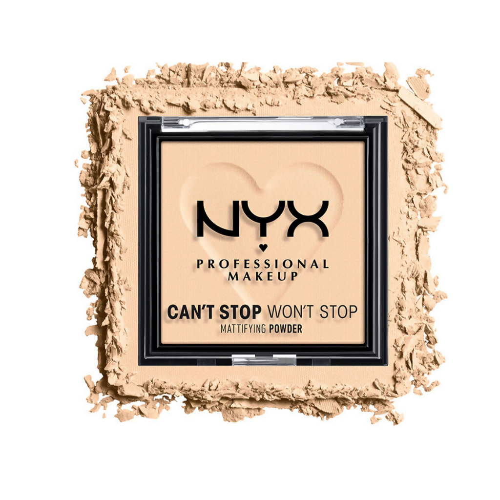 NYX Professional Makeup Can't Stop Won't Stop Mattifying Powder - Light | Grocsy