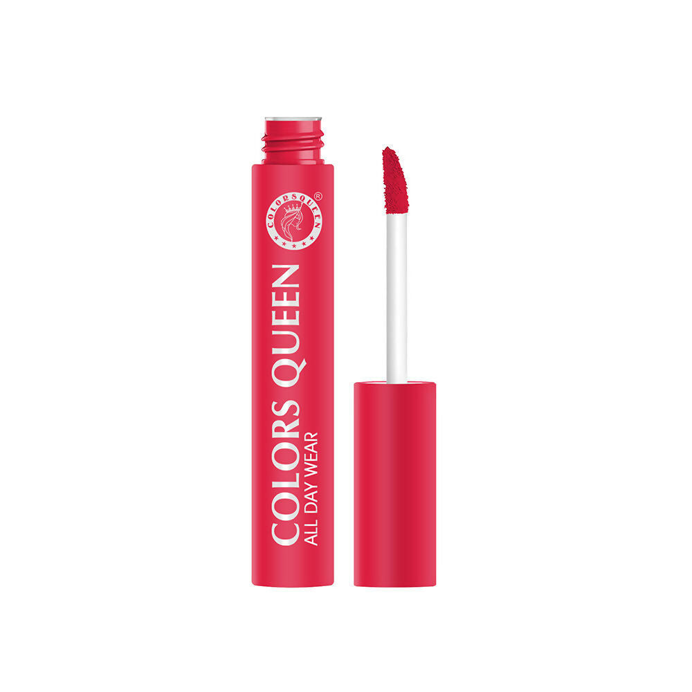 Colors Queen All Day Wear Liquid Lipstick - Pinky Spice | Grocsy