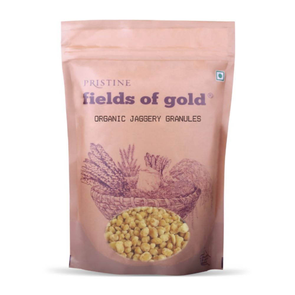 Pristine Fields of Gold - Organic Jaggery Granules | Grocsy