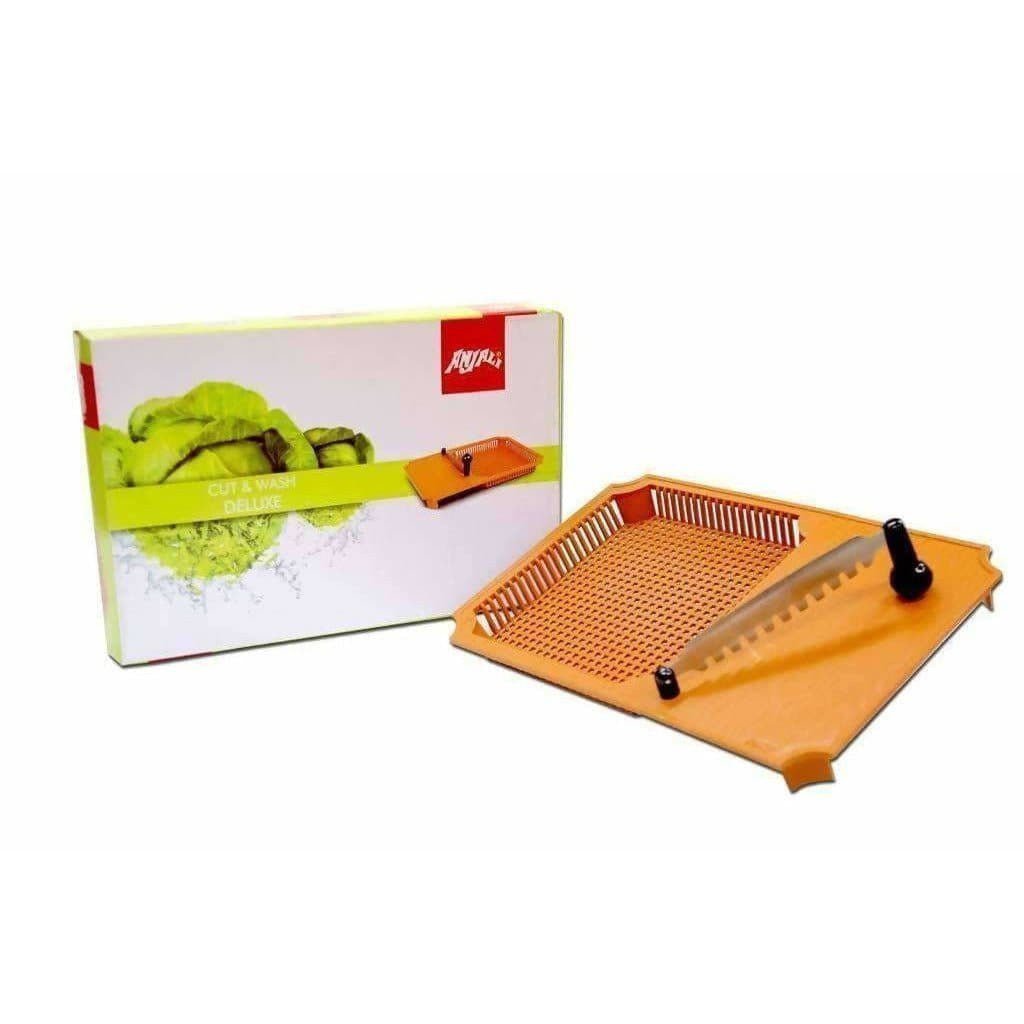Anjali Cut & Wash Chopping Board For Vegetables - Chopping Knife | Grocsy
