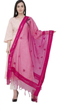 Mominos Fashion Pink Orgenza Gota Flower Dupatta | Grocsy