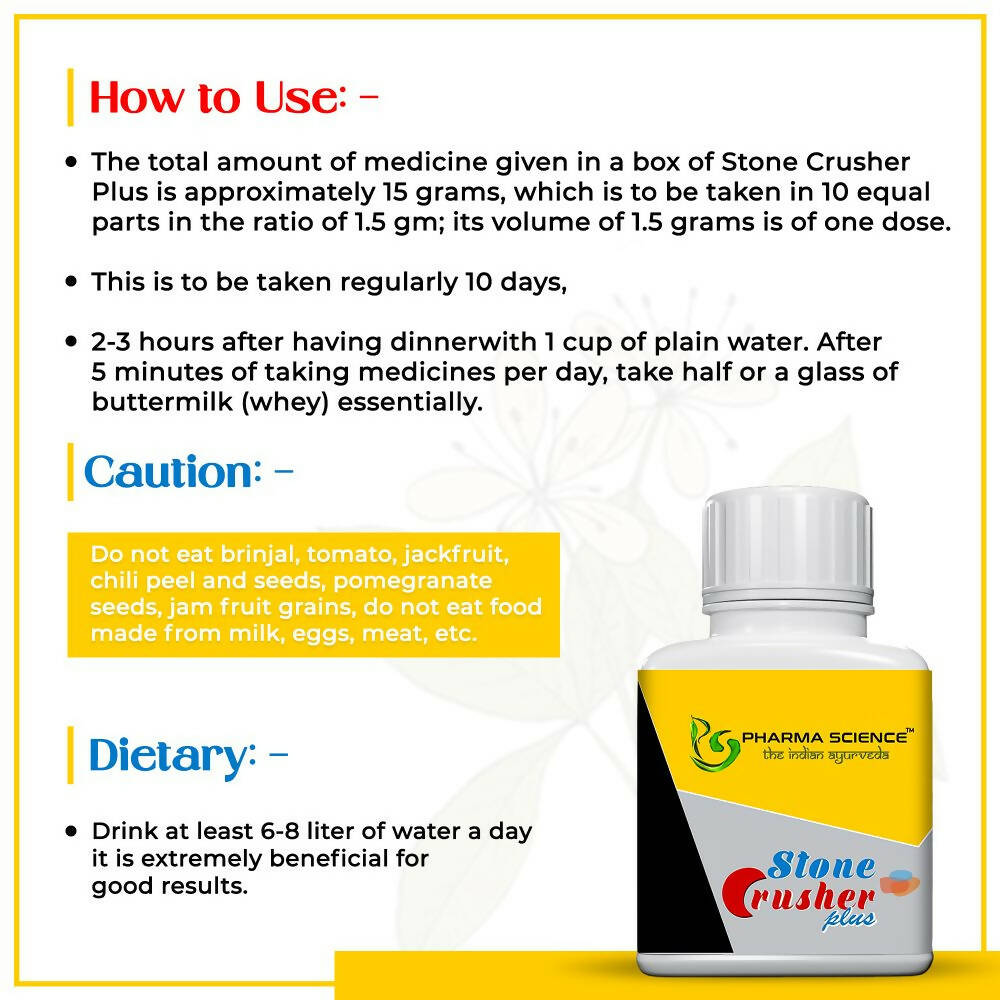 Pharma Science Stone Crusher Plus | Grocsy