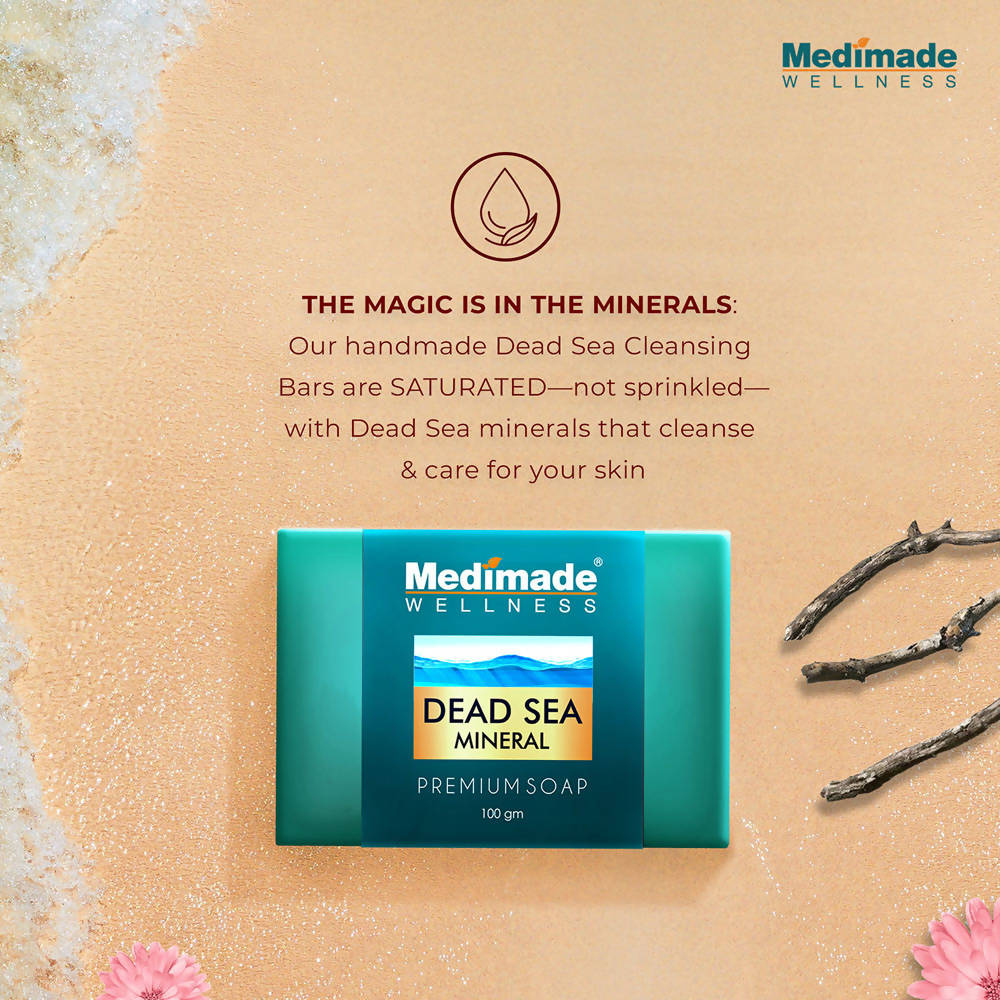 Medimade Wellness Dead Sea Mineral Premium Soap | Grocsy