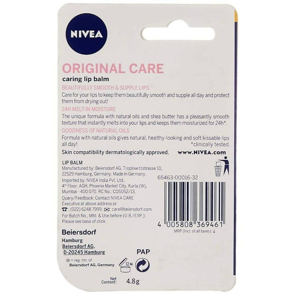 Nivea Original Care Lip Balm | Grocsy