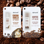 Detoxie Lip Balms Coffee & Cocoa Vanilla With Shea Butter Vitamin E and Liquorice | Grocsy