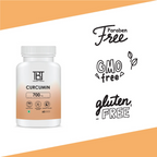 The Body Temple Curcumin 700mg For Brain Health and Immunity Capsules | Grocsy