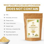 Wild Organic Multani Mitti Powder | Grocsy