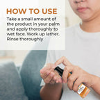 Organic Harvest Vitamin C Organic Face Cleanser | Grocsy