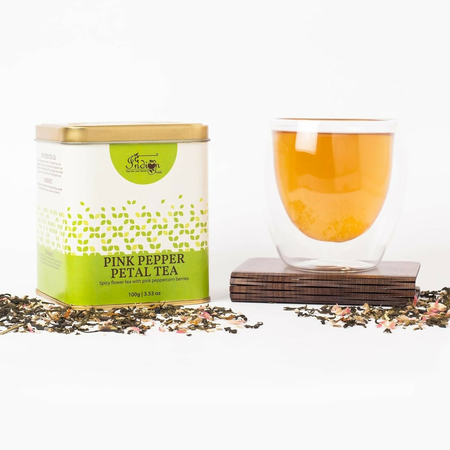The Indian Chai – Pink Pepper Petal Tea | Grocsy