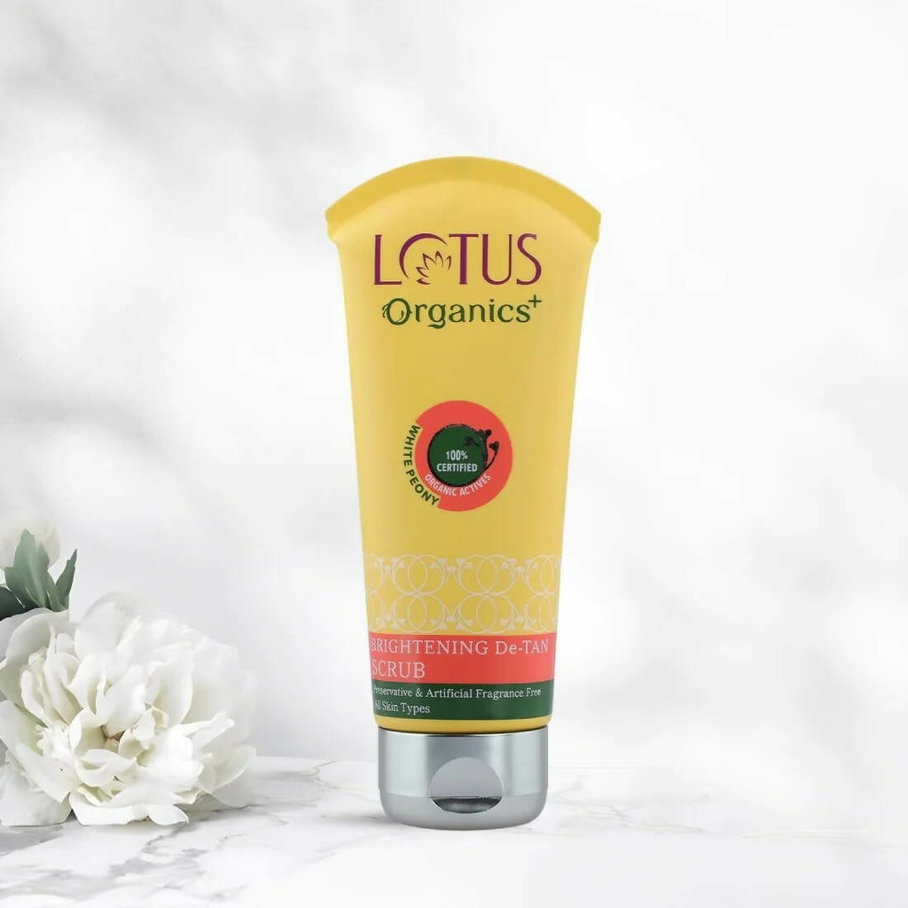 Lotus Organics+ Brightening De-Tan Scrub | Grocsy