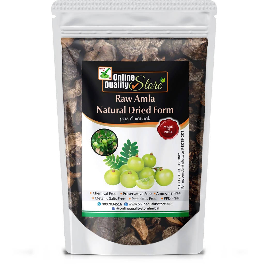Online Quality Store Raw Amla Natural Dried Form | Grocsy