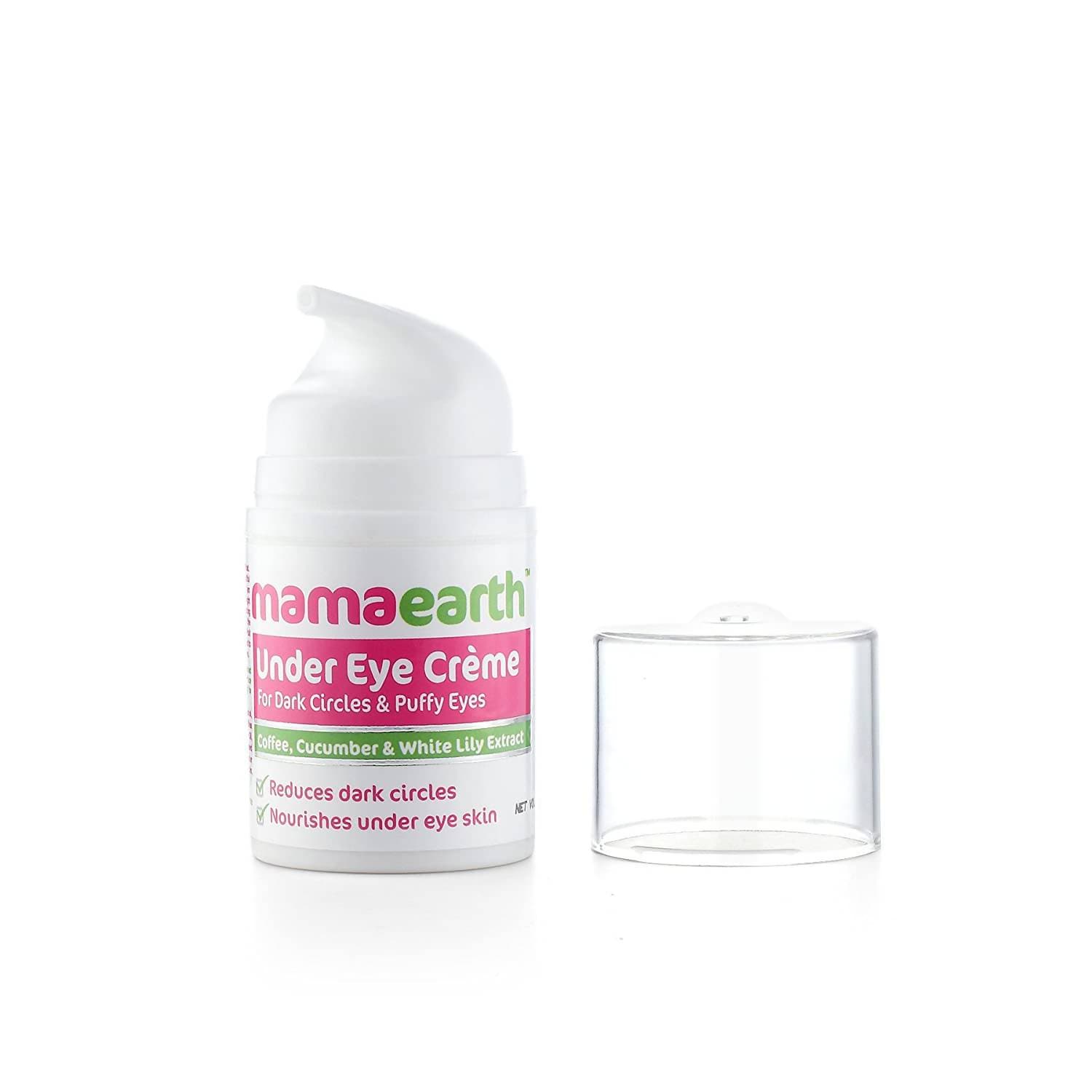Mamaearth Under Eye Cream For Dark Circles And Puffy Eyes | Grocsy