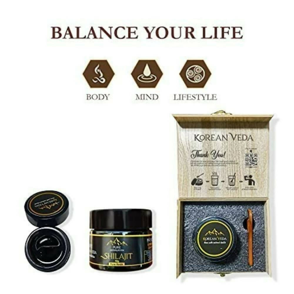 Korean Veda Pure Himalayan Sj Resin Form | Grocsy