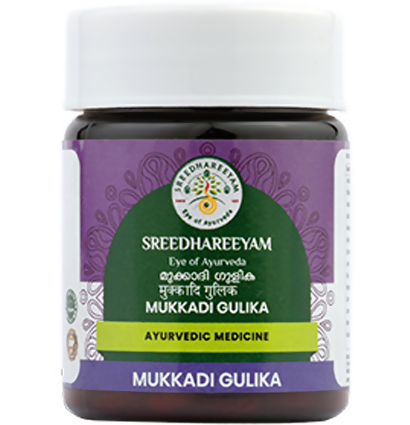 Sreedhareeyam Ayurveda Mukkadi Gulika | Grocsy