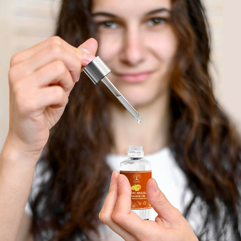 Ivory Natural Organic Brazilian Orange Oil - Natural & Premium Essential Oil | Grocsy