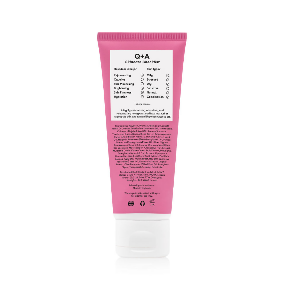 Q+A Vitamin A.C.E Warming Gel Mask | Grocsy