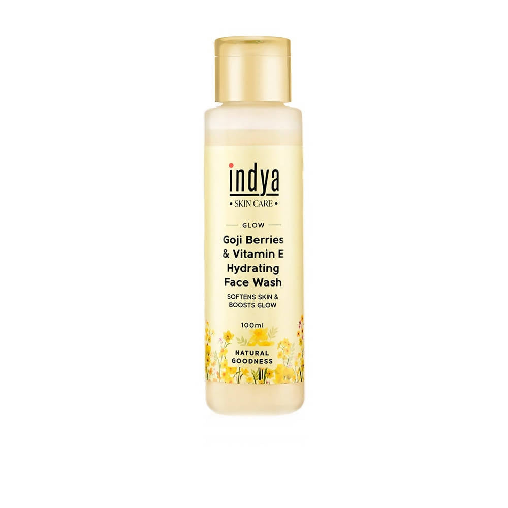 Indya Goji Berries & Vitamin E Hydrating Face Wash | Grocsy