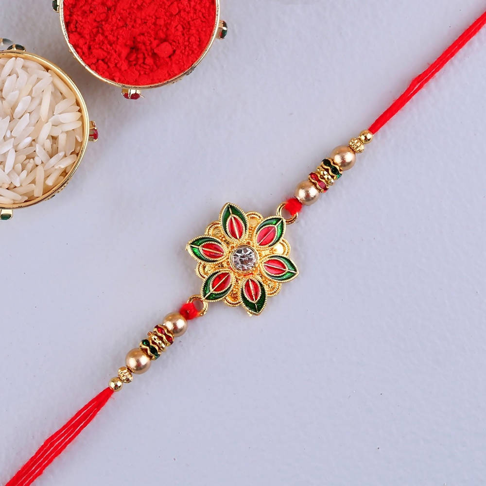 Meenakari Rakhi and Bournville | Grocsy