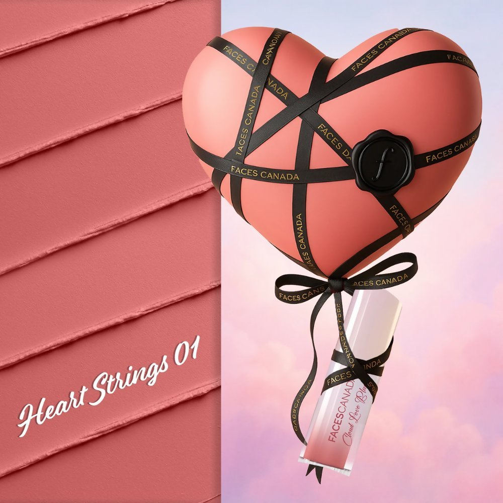 Faces Canada Cloud Love Liquid Blush - Heart Strings 01 | Grocsy