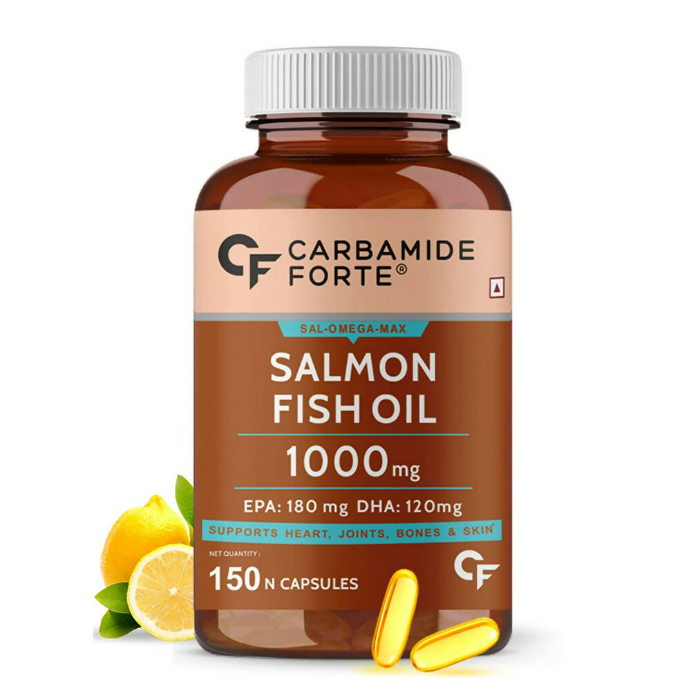 Carbamide Forte Salmon Fish Oil Omega 3 Capsules | Grocsy