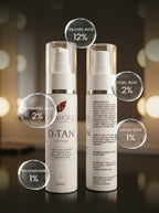 Flawora Set of 24k Golden Glow Face Serum and D-Tan Lotion | Grocsy