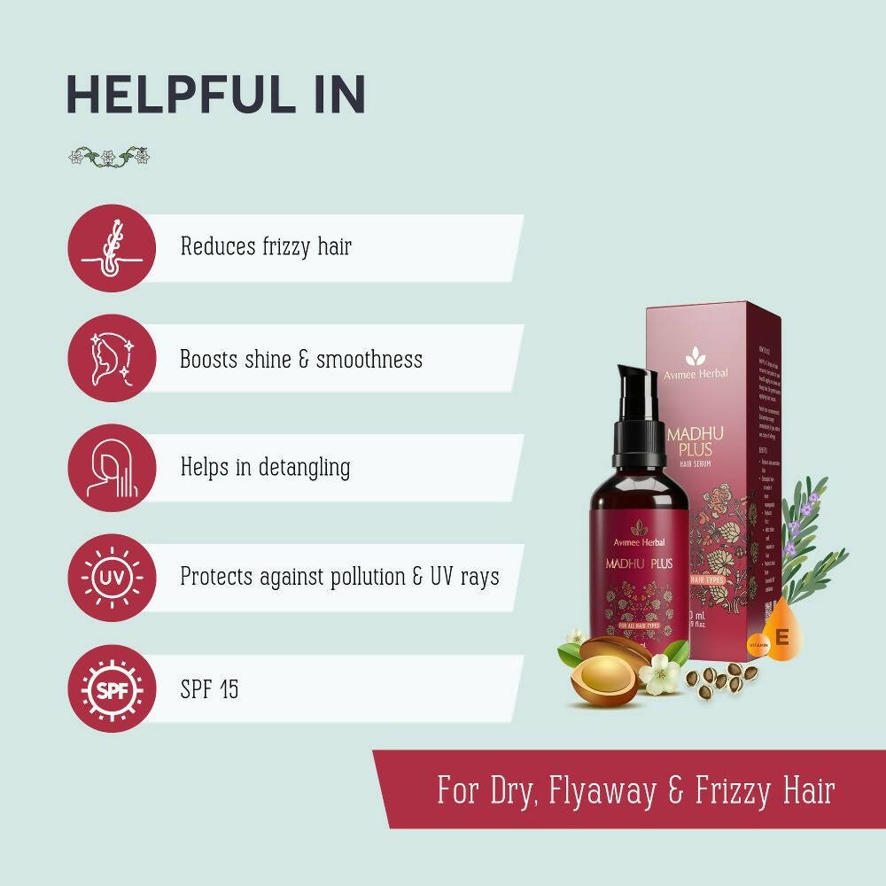 Avimee Herbal Madhu Plus Hair Serum | Grocsy