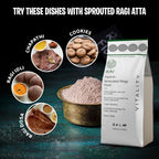 IKAI Organic Sprouted Finger Millet/Ragi Atta