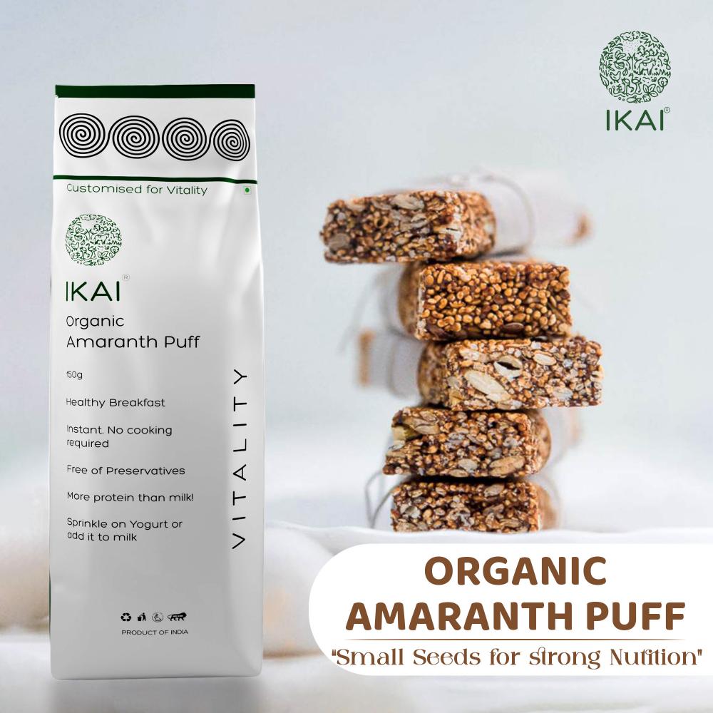 IKAI Organic Amaranth Puff