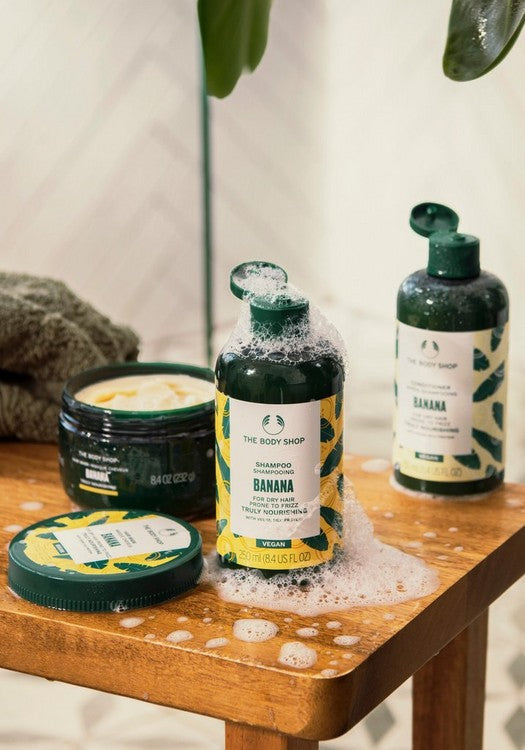 The Body Shop Banana Truly Nourishing Shampoo | Grocsy