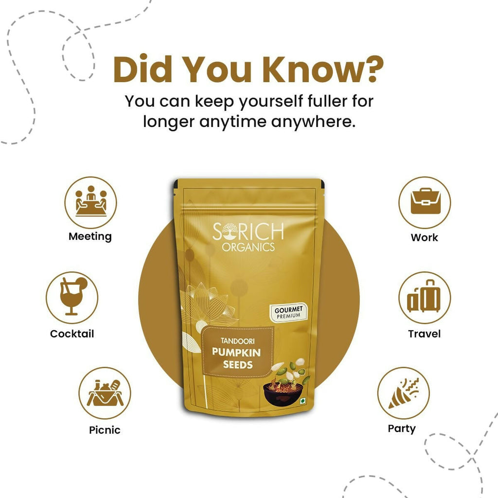 Sorich Organics Tandoori Pumpkin Seeds | Grocsy