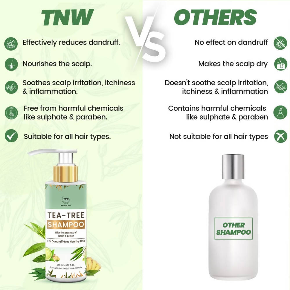 The Natural Wash Tea Tree Shampoo | Grocsy