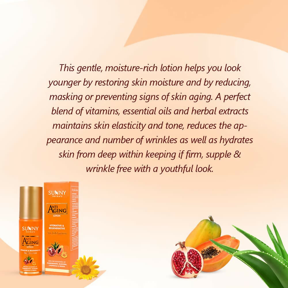 Sunny Herbals Anti Aging Lotion | Grocsy