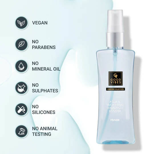 Good Vibes Aqua & Sea Mineral Hydration Booster Toner | Grocsy