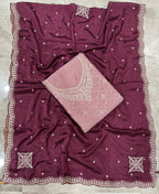 KC Designer Pink 3 Piece Salwar Suit For Women Indian Wear | Grocsy