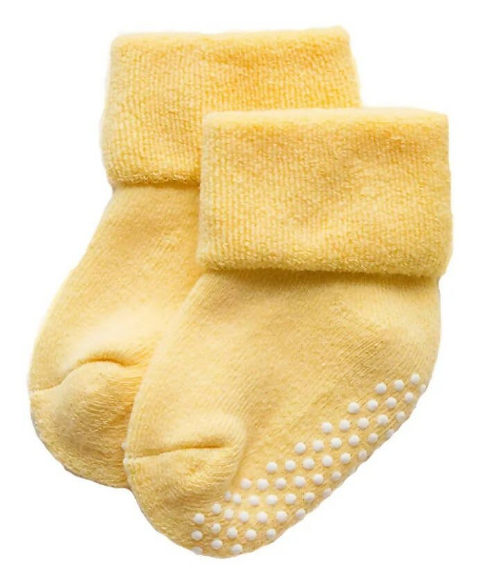 AHC Baby Socks Cotton Breathable Anti Skid Thick Warm Kids Socks | Grocsy
