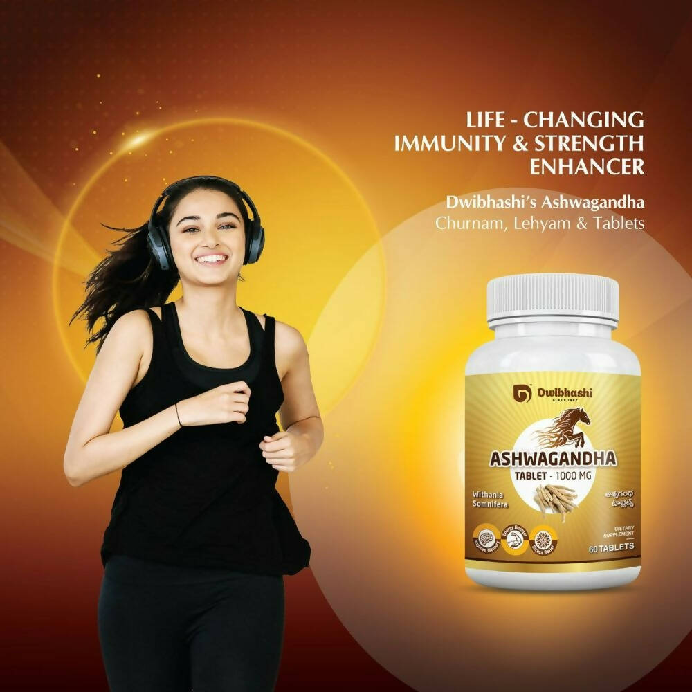 Dwibhashi Ashwagandha Tablets | Grocsy