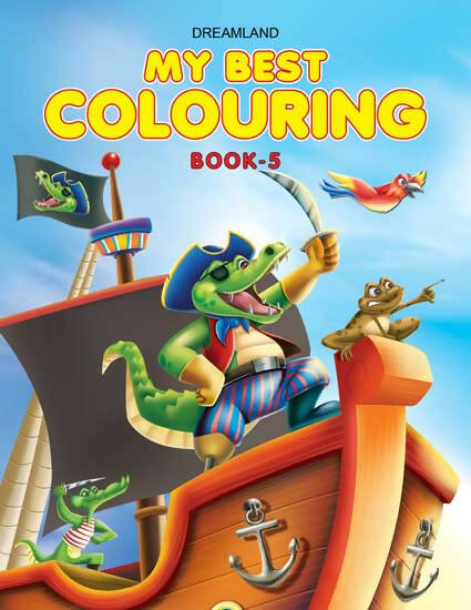 Dreamland My Best Colouring Book - 5 | Grocsy