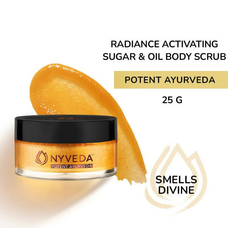 Nyveda Boost My Glow Radiance Activating Sugar Scrub | Grocsy